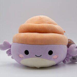 7" Arco The Hermit Crab Squishmallows Plush Toy BNWT Jazzwares/ KellyToy